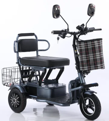 Hot Selling Electric Tricycle Folding Old-Fashioned Scooter Small Portable Tricycle Scooter for The Disabled